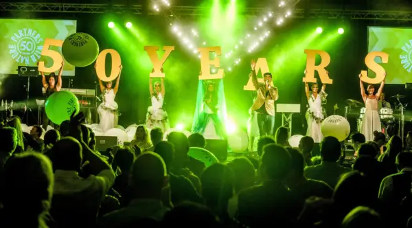 50-jarig-jubileumfeest organiseren bedrijfsjubileum jubileumweekend jubileum opendag jubileumfeesten evenementenbureau advance events evenement 3