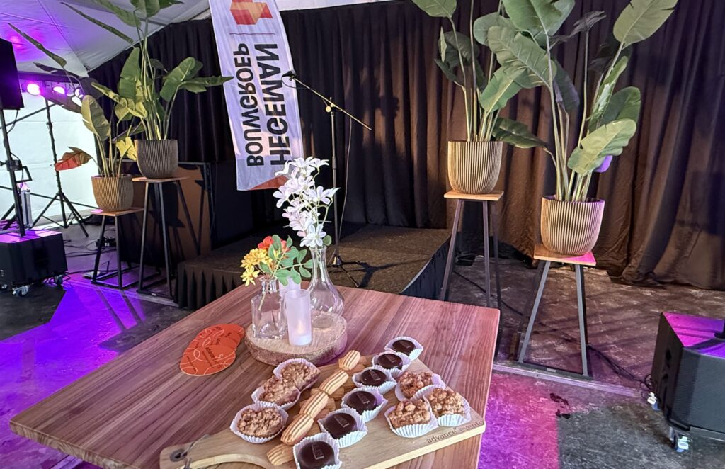 bouwevenement organiseren op de bouwplaats - start bouw - verkoopevent - bouwstart - bewonersbijeenkomst