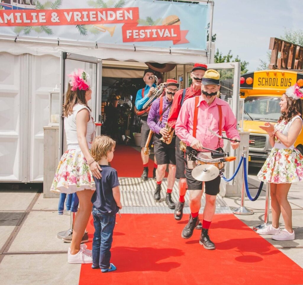 Familiedag in festival sfeer, een familie evenement voor jong en oud georganiseerd door Advance Events
