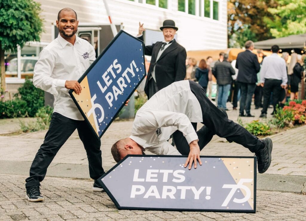 jubileumfeest - 75 jarig jubileum bedrijf organiseren - jubileumevenement jubileumopendag jubileumweekend jubileumreis jubileumparty evenementenbureau advance events evenement
