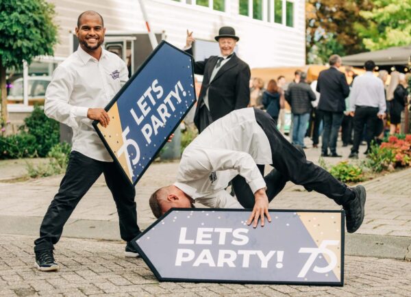 jubileumfeest - 75 jarig jubileum bedrijf organiseren - jubileumevenement jubileumopendag jubileumweekend jubileumreis jubileumparty evenementenbureau advance events evenement