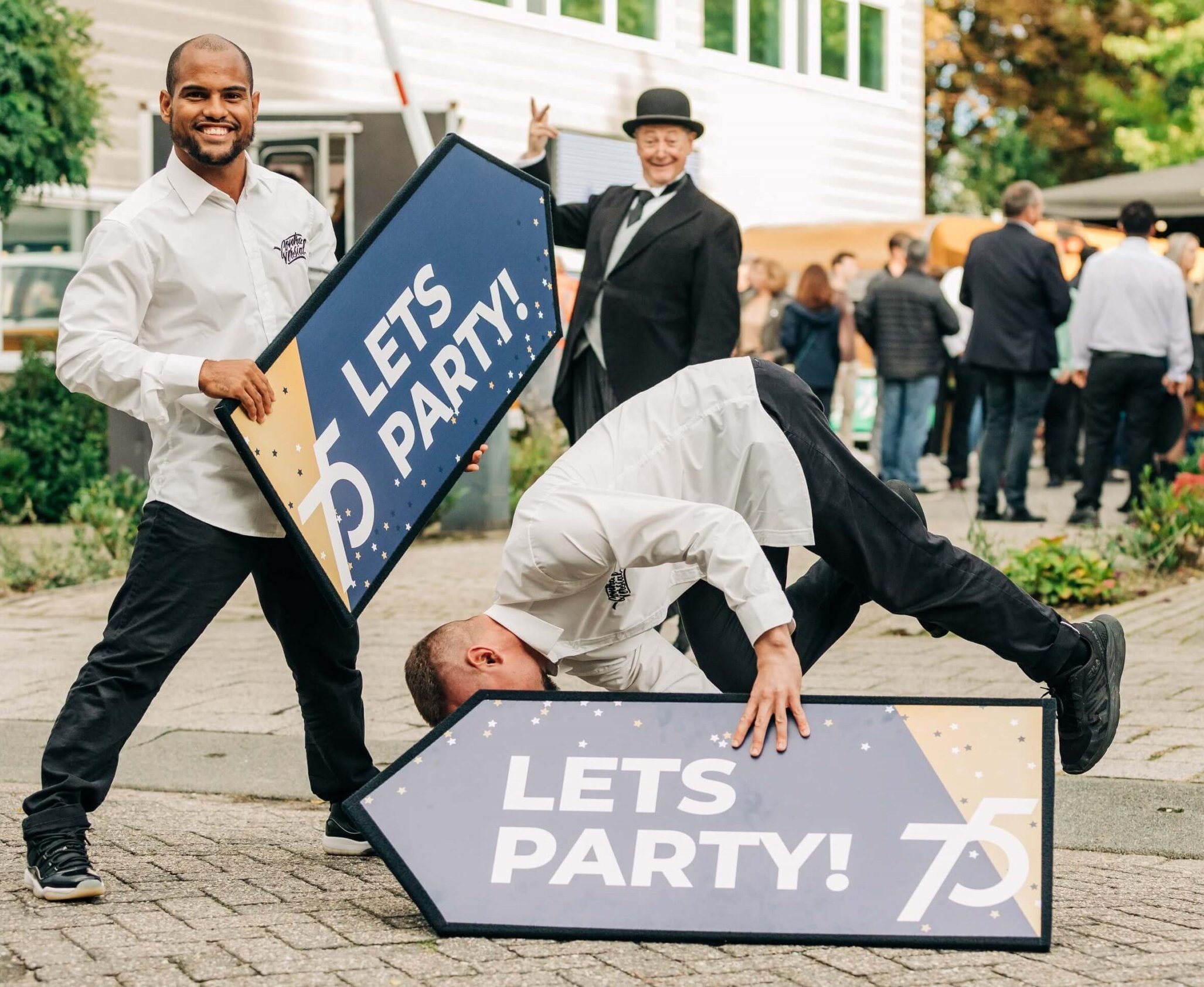 jubileumfeest - 75 jarig jubileum bedrijf organiseren - jubileumevenement jubileumopendag jubileumweekend jubileumreis jubileumparty evenementenbureau advance events evenement