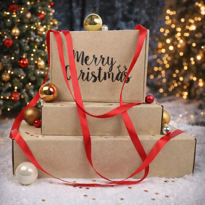 maatwerk kerstpakket met gepersonaliseerde onderdelen inclusief eten en drinken