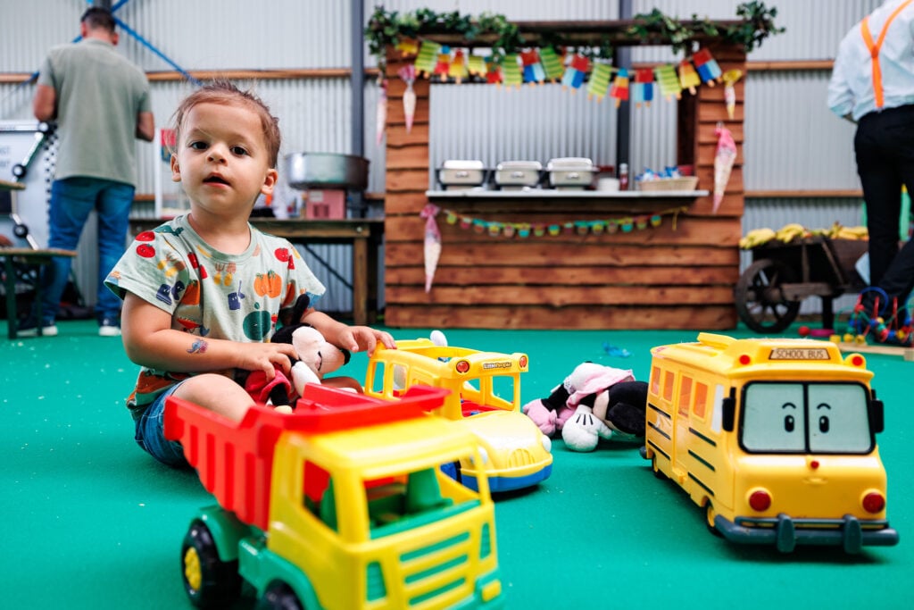 case open dag op eigen bedrijf met kidscorner voor kinderen door advance events