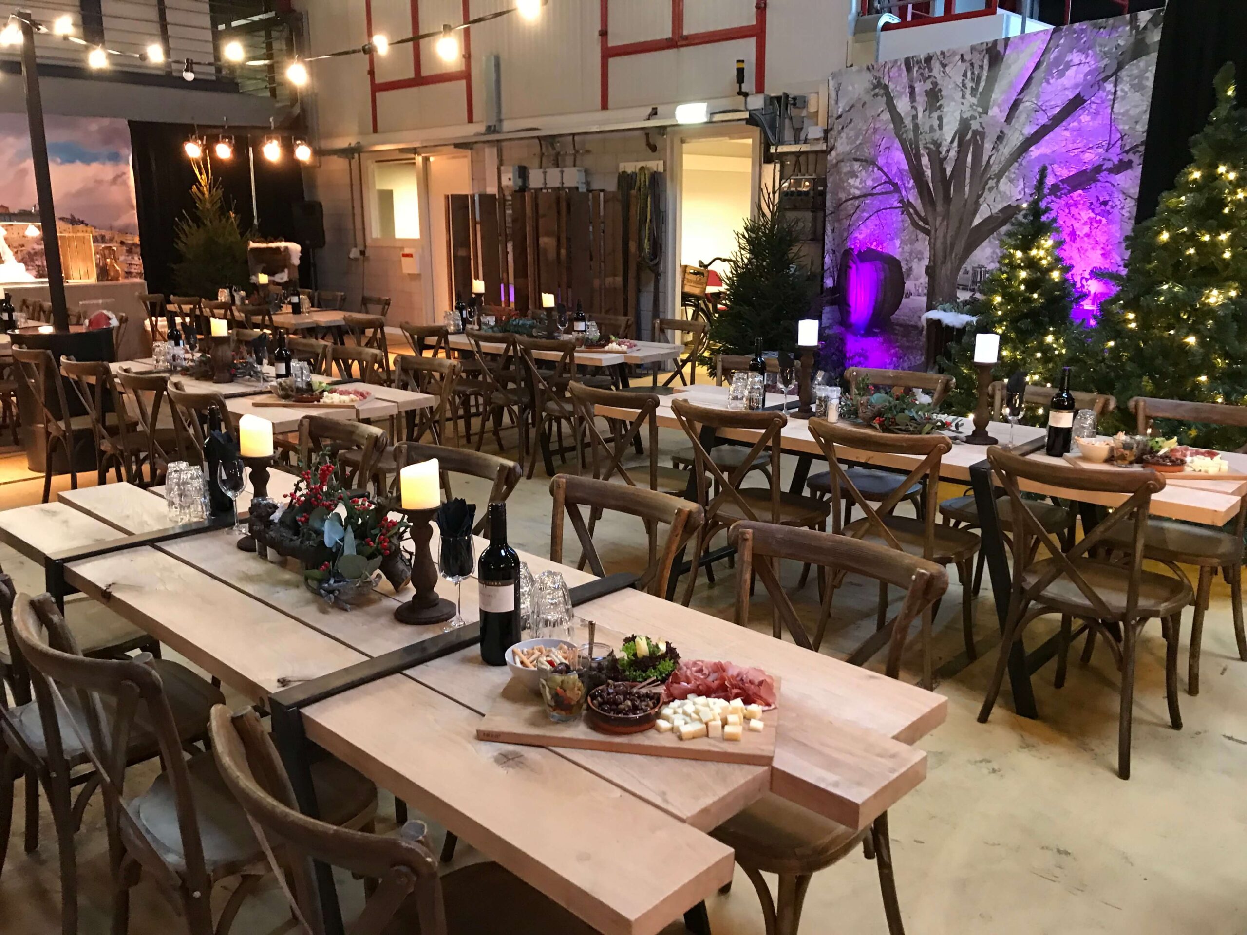 Kerstfeest Winterfeest Toscaans Kerstfeest Toscane familietafels