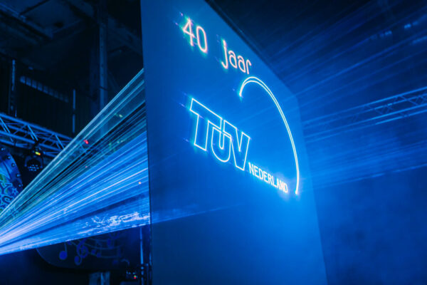 TÜV Nederland - jubileum event - lasershow - advance events