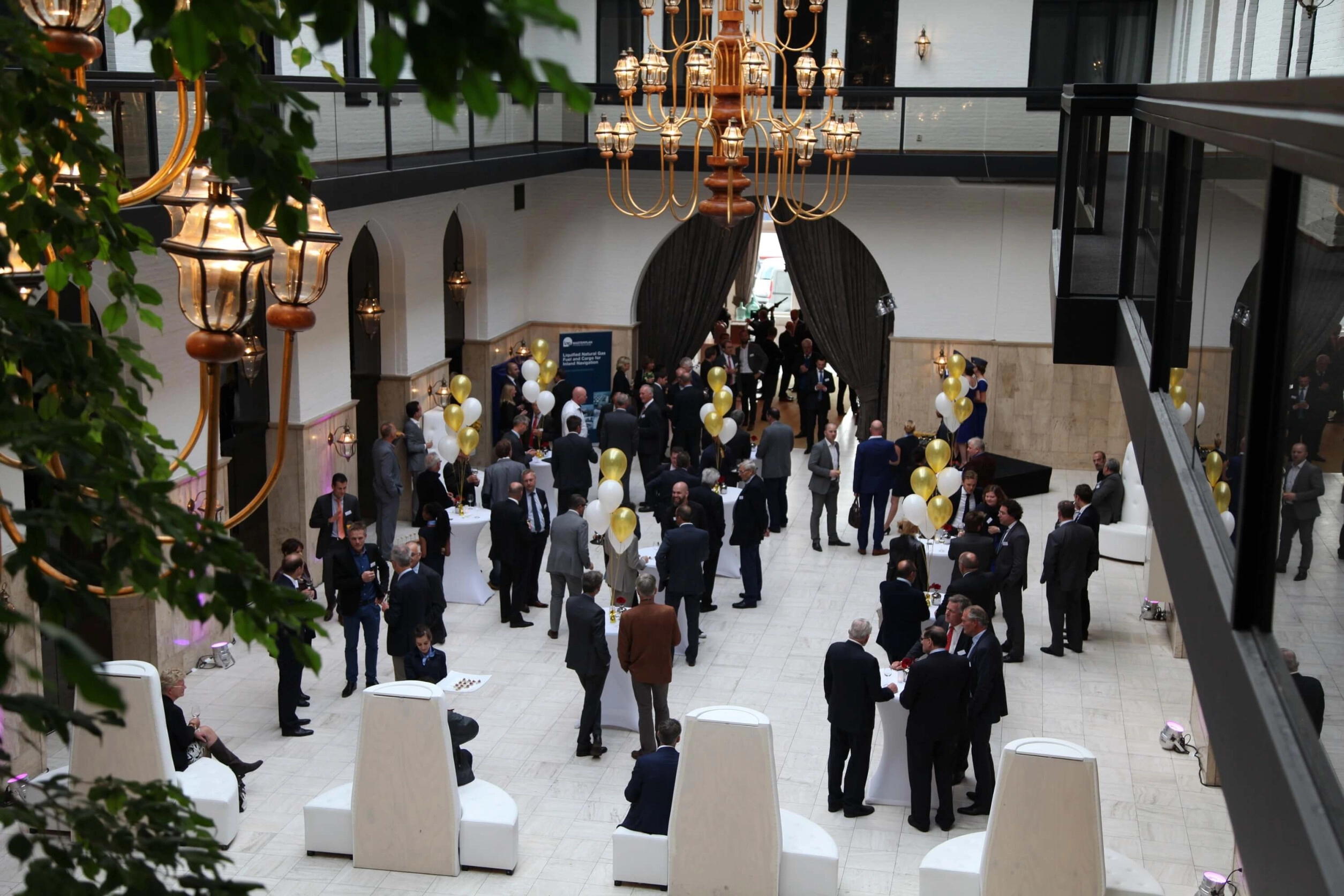 chemgas 50 jarig jubileumfeest jubileumevenement hulstkamp gebouw rotterdam