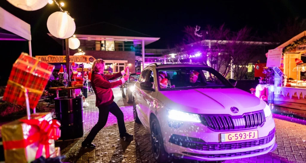 kerst drive thru drivein xmas kerstfeest auto kerstdrivethru kerstdriveinn advance events 10