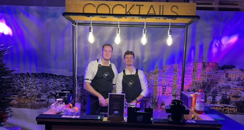 kerstfestival op eigen locatie winter cocktailbar advance events