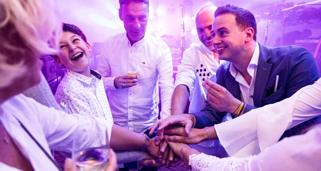 private party privefeest advance events table magician