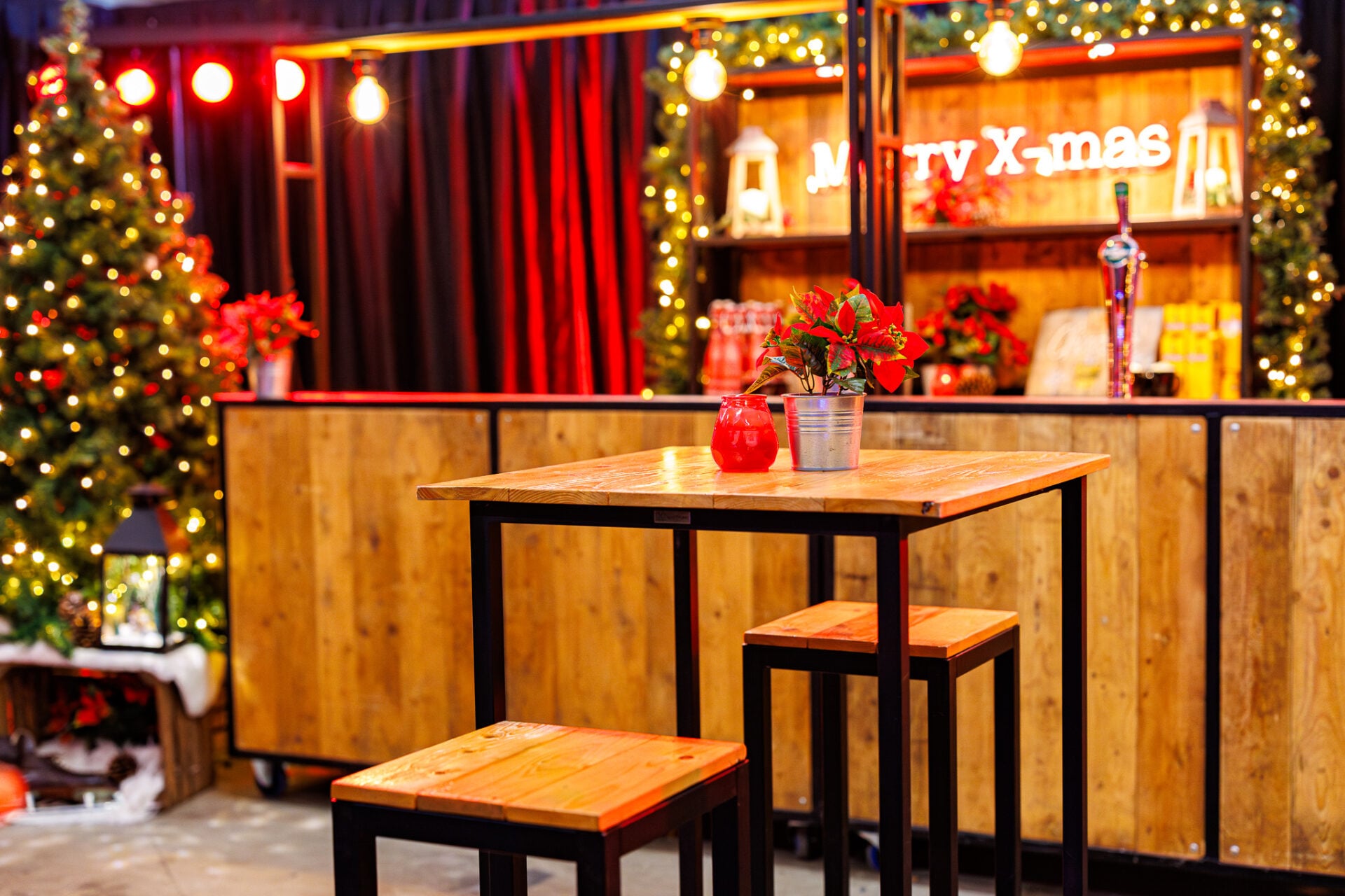 Kerstevenement of winterfeest op eigen locatie organiseren