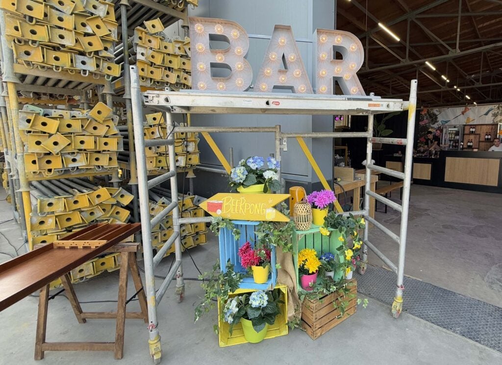foodtruck festival voor start bouwvak bouwbedrijven