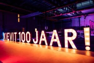 100 jaar kozijnenfabriek de kievit - 100 jarig bestaan - 100 jarig bedrijfsjubileum - jubileumfeest - feestavond - advance events