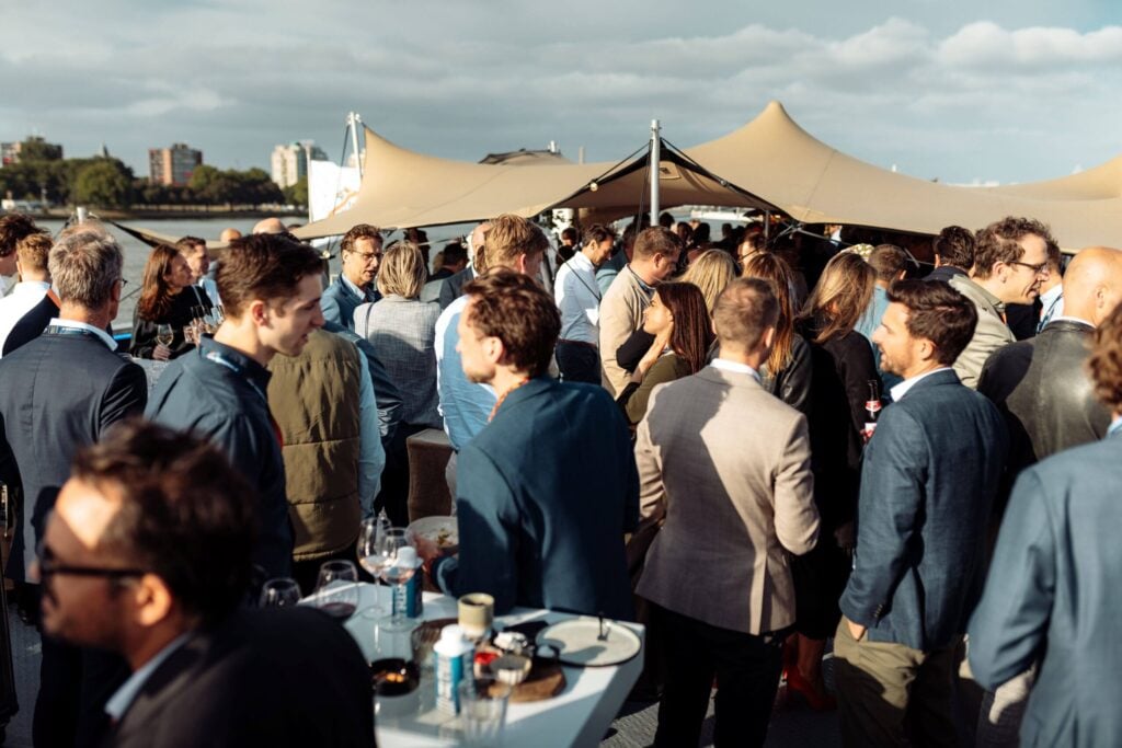 jubileum evenement aan boord van een schip - advance events