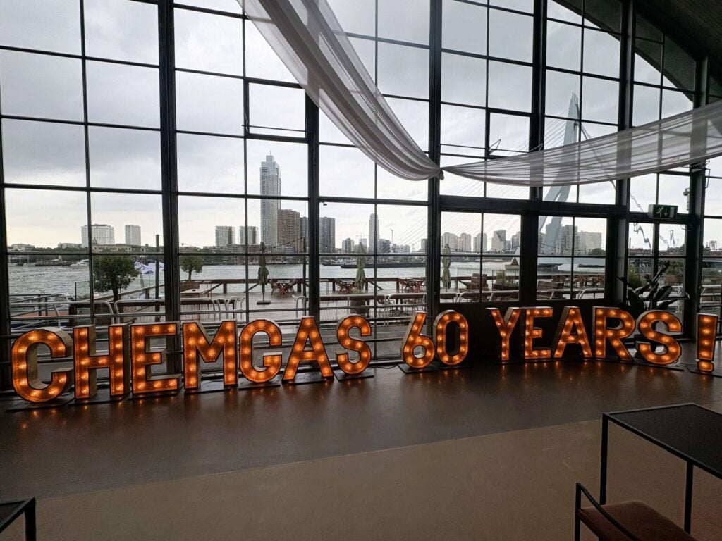 jubileum evenement verlichte letters - advance events
