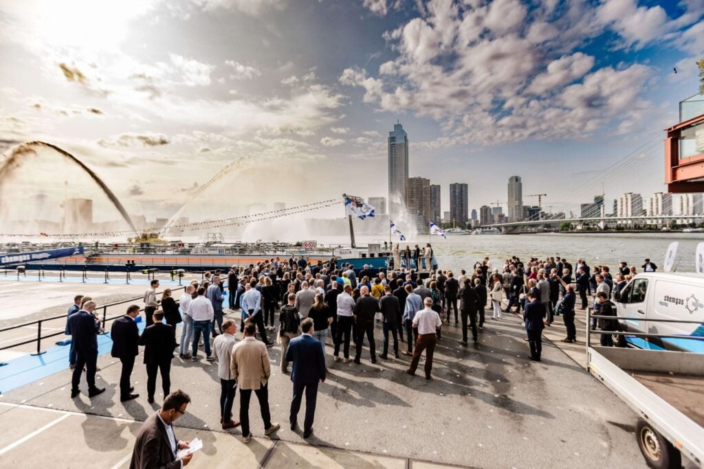 jubileumfeest en doop van schip - evenementen organisatie door advance events -rotterdam