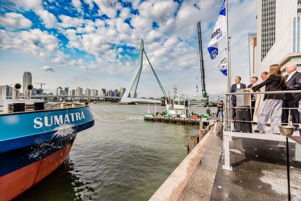 scheepsdoop - doopceremonie - name giving ceremony - naming ceremony - dopen van een schip - advance events