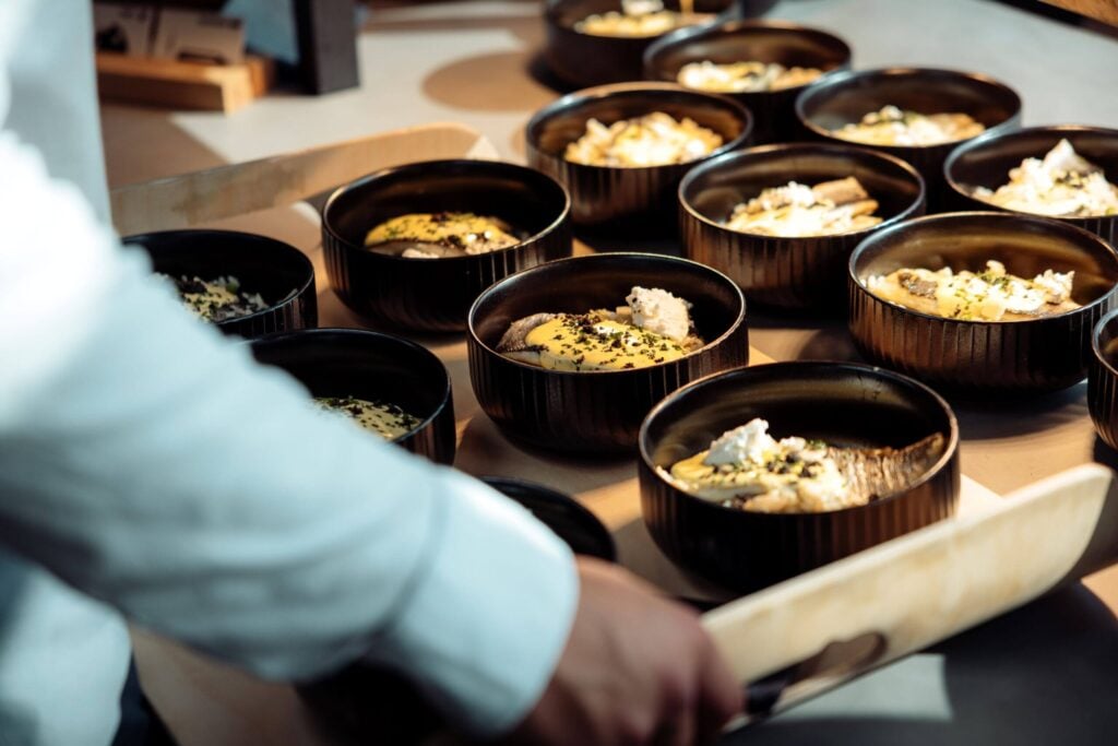 walking dinner gerechtjes - jubileumfeest - advance events