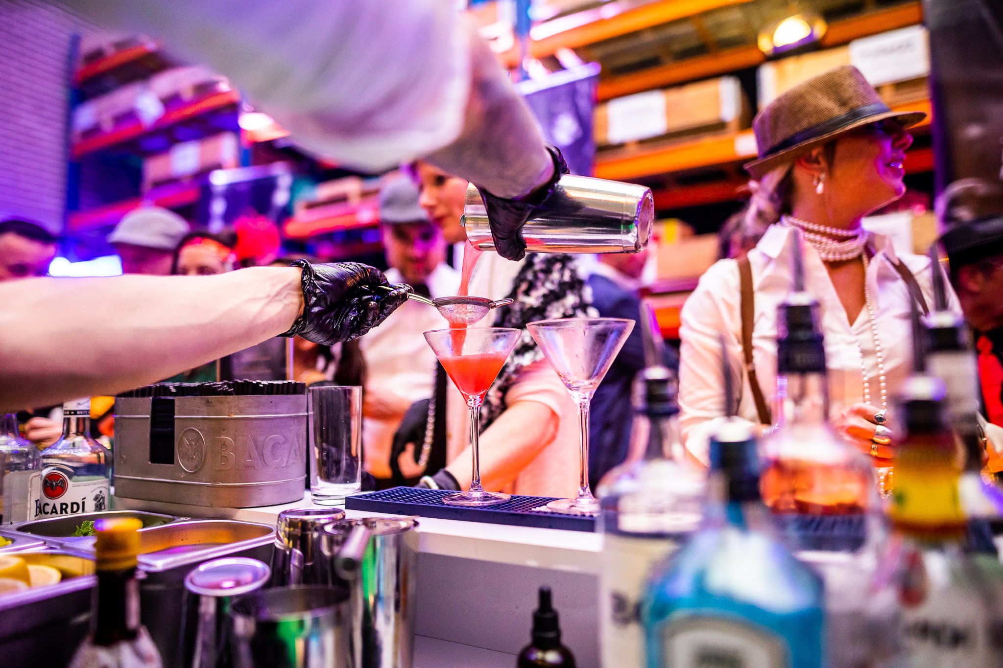 cocktailbar, Roaring Twenties Party, themafeest, bedrijfsfeest, personeelsfeest, Great Gatsby Party, Advance Events