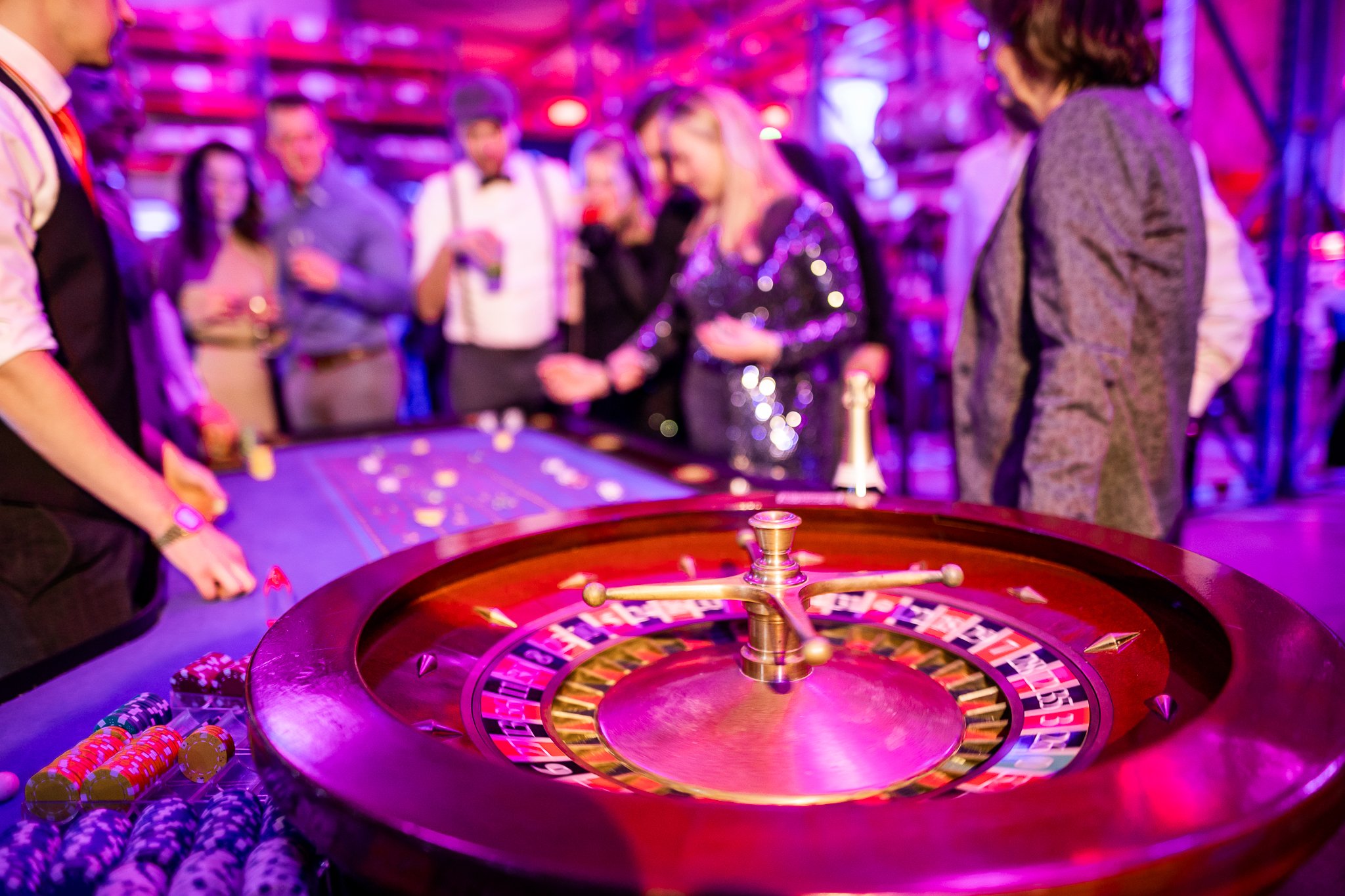 Casino entertainment, roaring twenties party - advance events