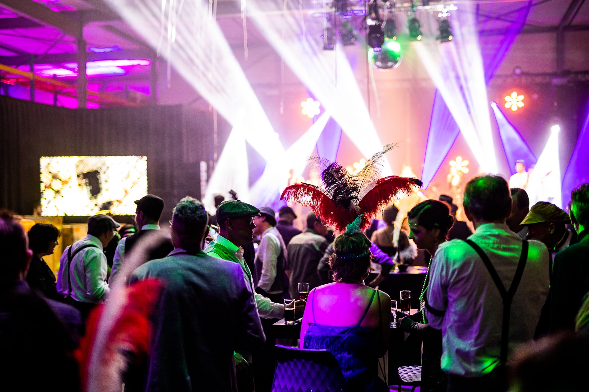 Finale roaring twenties party op het bedrijf