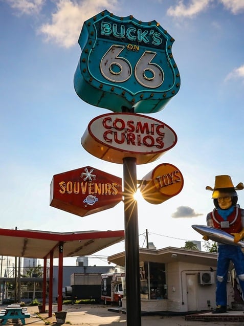 Route66 familie festival als invulling van een familiedag of open dag op eigen locatie