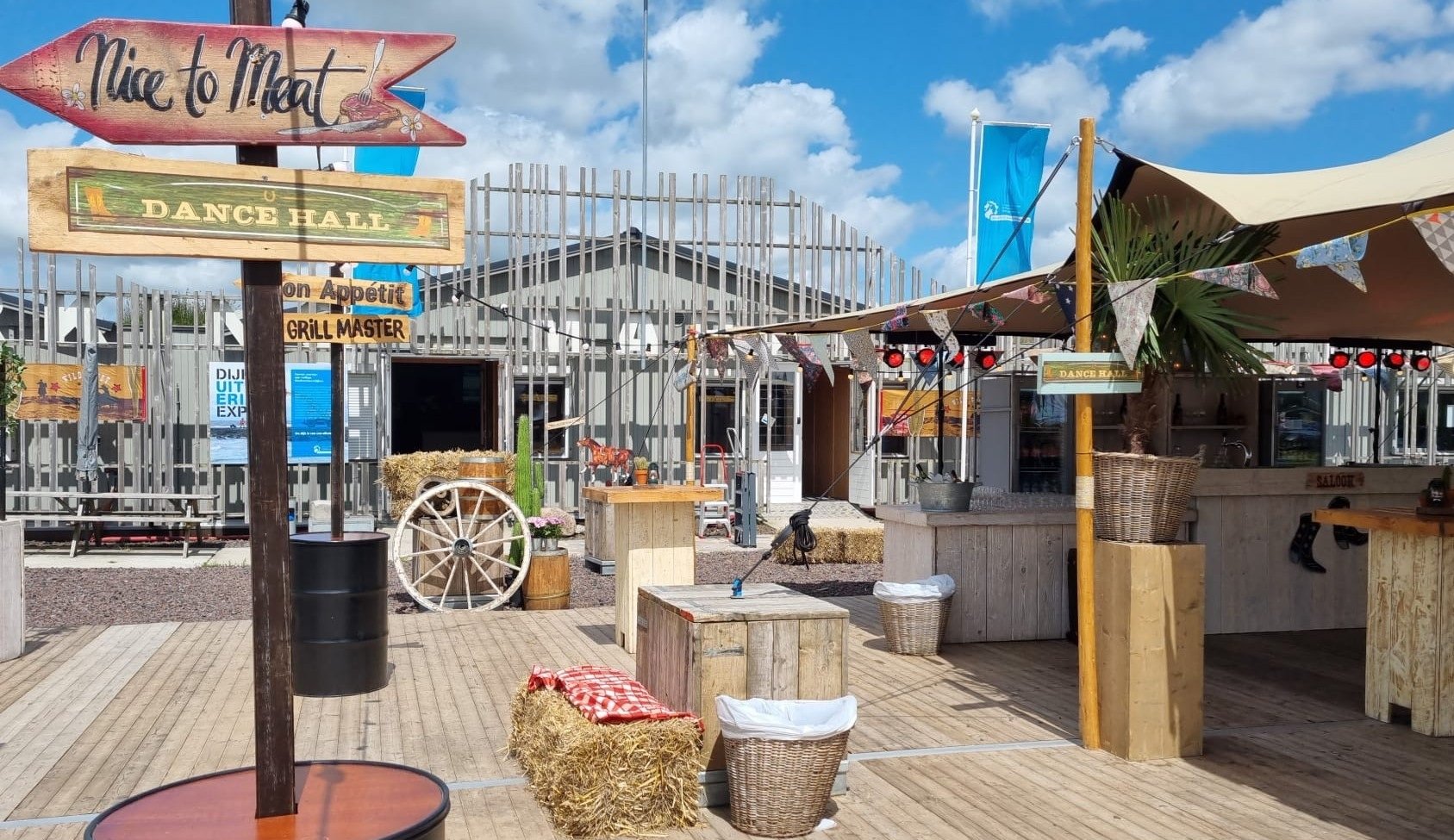 Wild west zomerfeest voor cowboys en cowgirls - zomers bedrijfsfeest op eigen locatie door Advance events