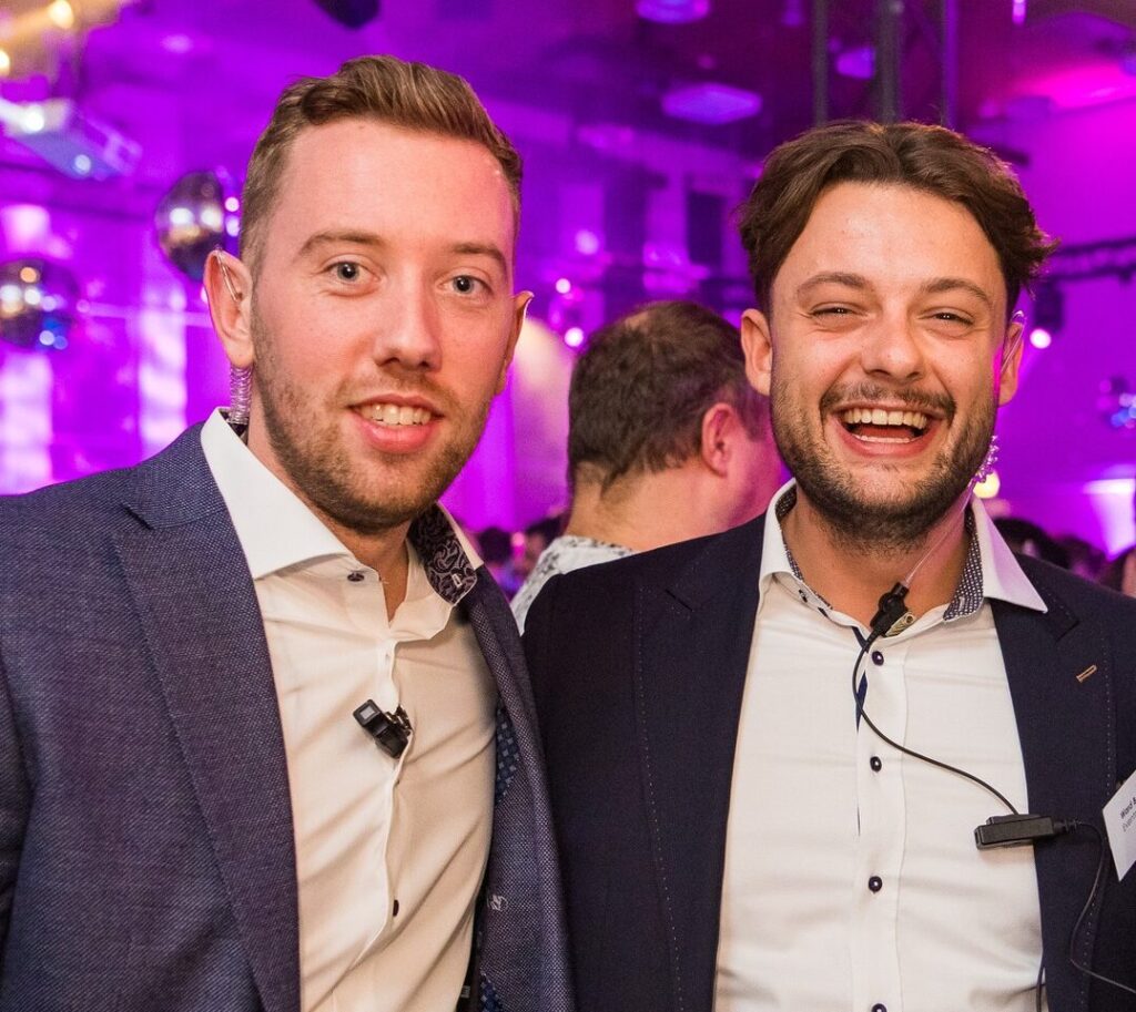 Eventmanagers Advance Events tijdens bedrijfsevenement