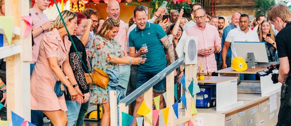 DSG - kettingreactie, personeelsfeest, jubileumfeest