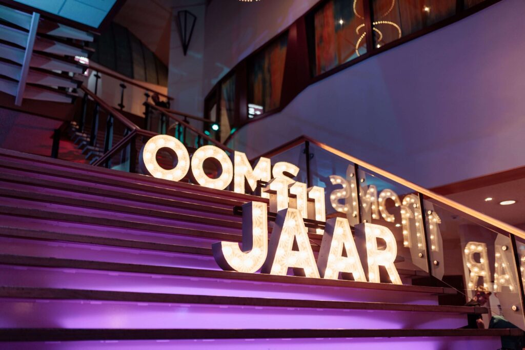 Lichtletters - Feestavond - Feest - Organisatie - Advance Events