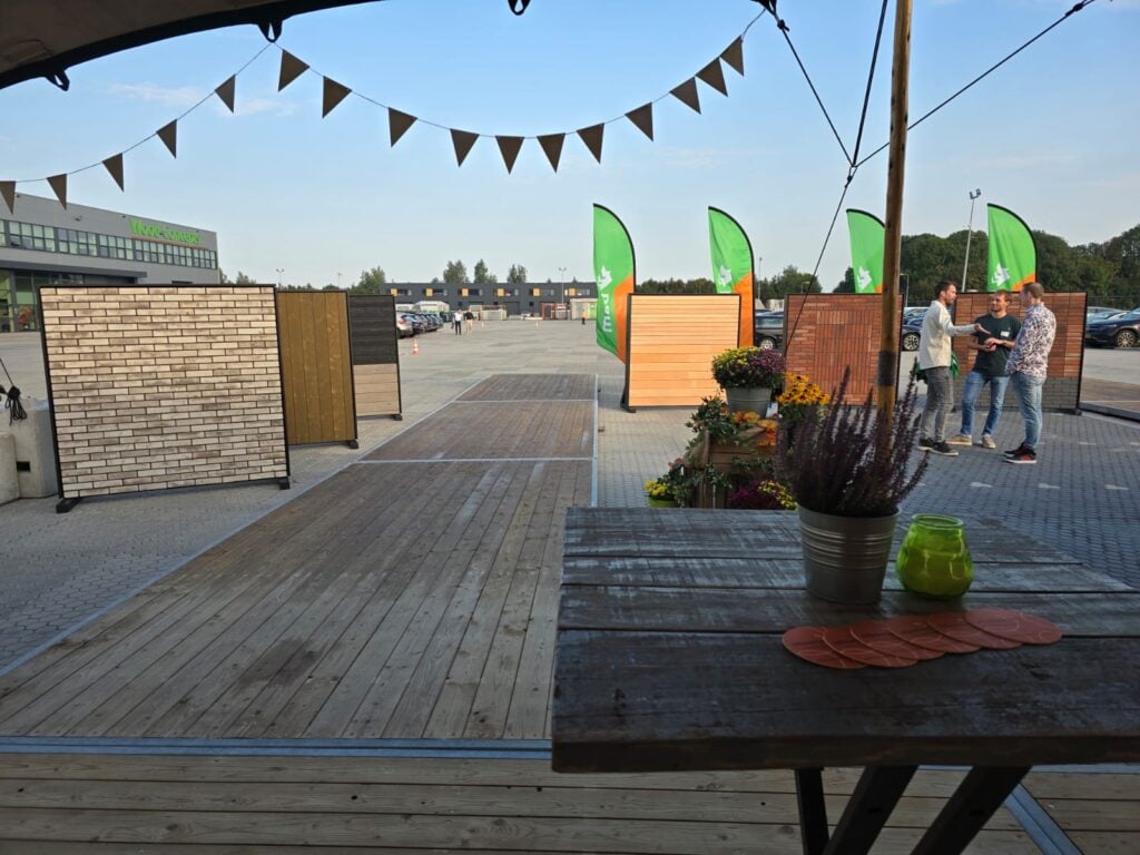 bam houtbouw - opening - stretchtent - zakelijk event - advance events - relaties