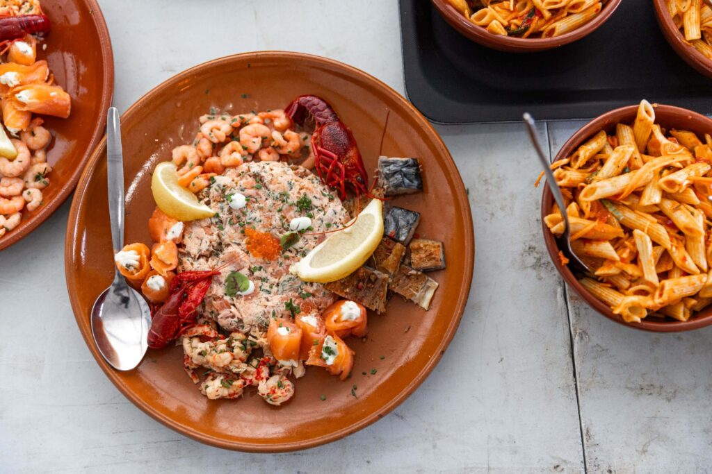 catering- eten- shared diner bbq- menu- advance events