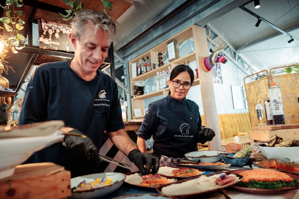 catering- zakelijk evenement- de brielsche aap- advance events