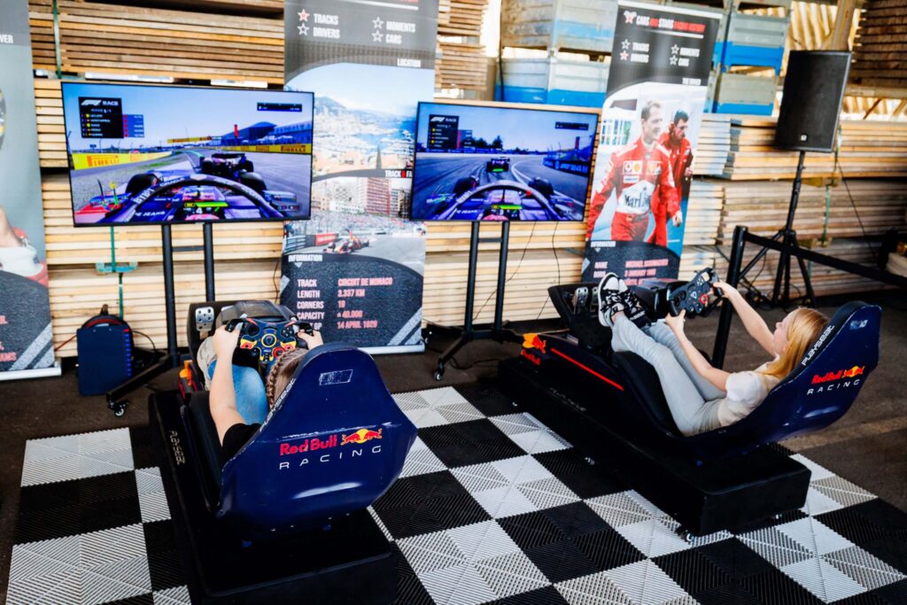 f1 amusement- racen- familiedag- entertainment- advance events