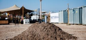 start-bouw evenement met ingraven van een tijdscapsule met items van de toekomstige bewoners - advance events 2026