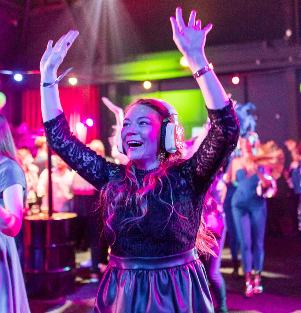 Silent X-mas disco als invulling voor het kerstfeest op het bedrijf