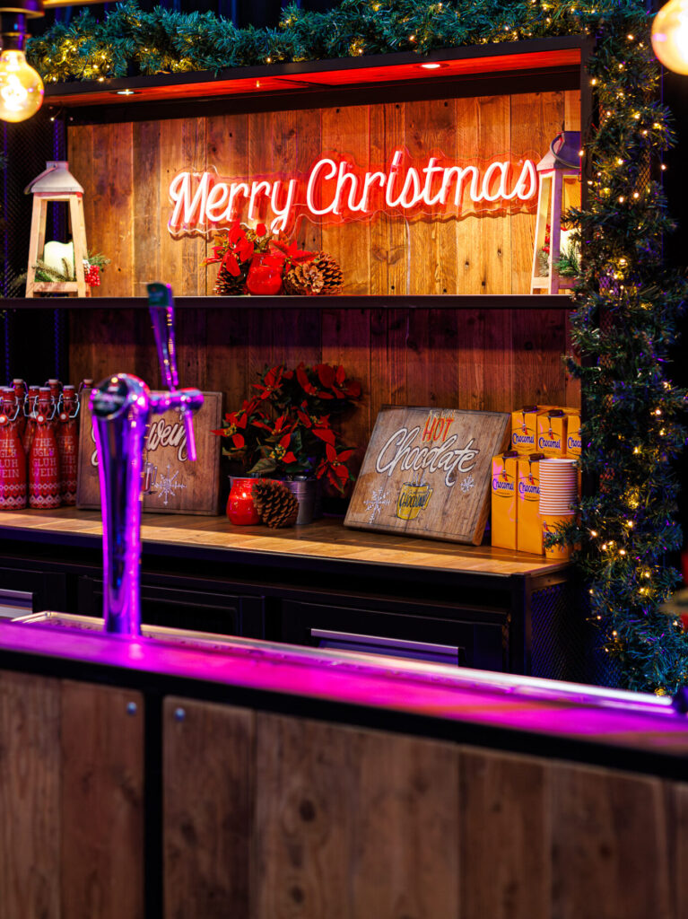 Kerstevenementen en winterfeesten voor bedrijven door advance events evenementenorganisatie, verhuur en catering