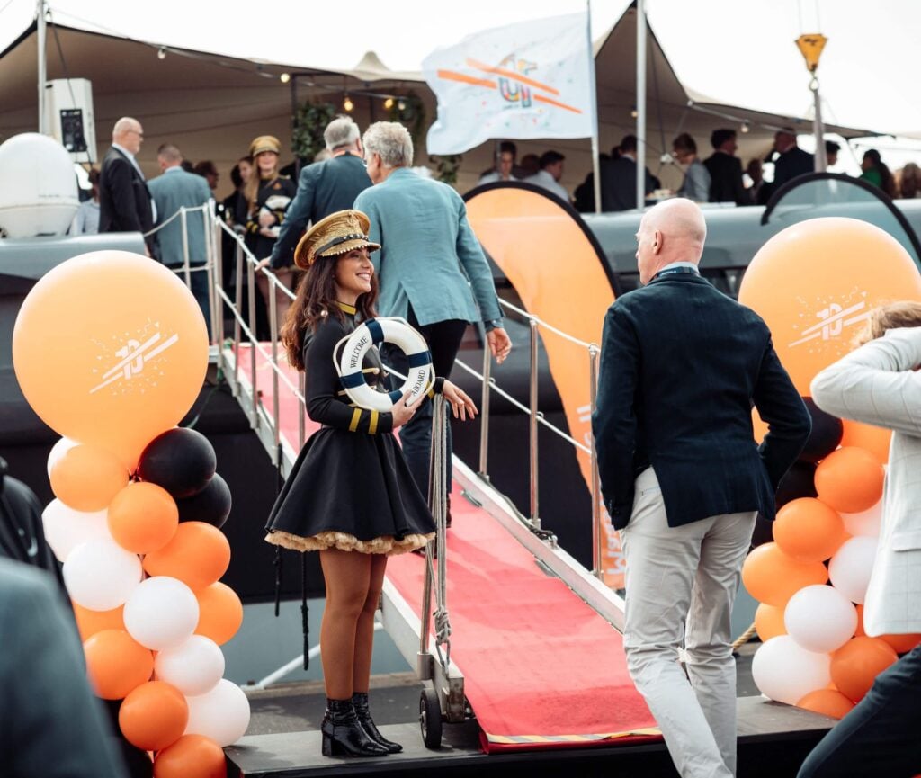 zakelijk evenement voor relaties en klanten - bijvoorbeeld een bedrijfsjubileum- productpresentatie of klantendag