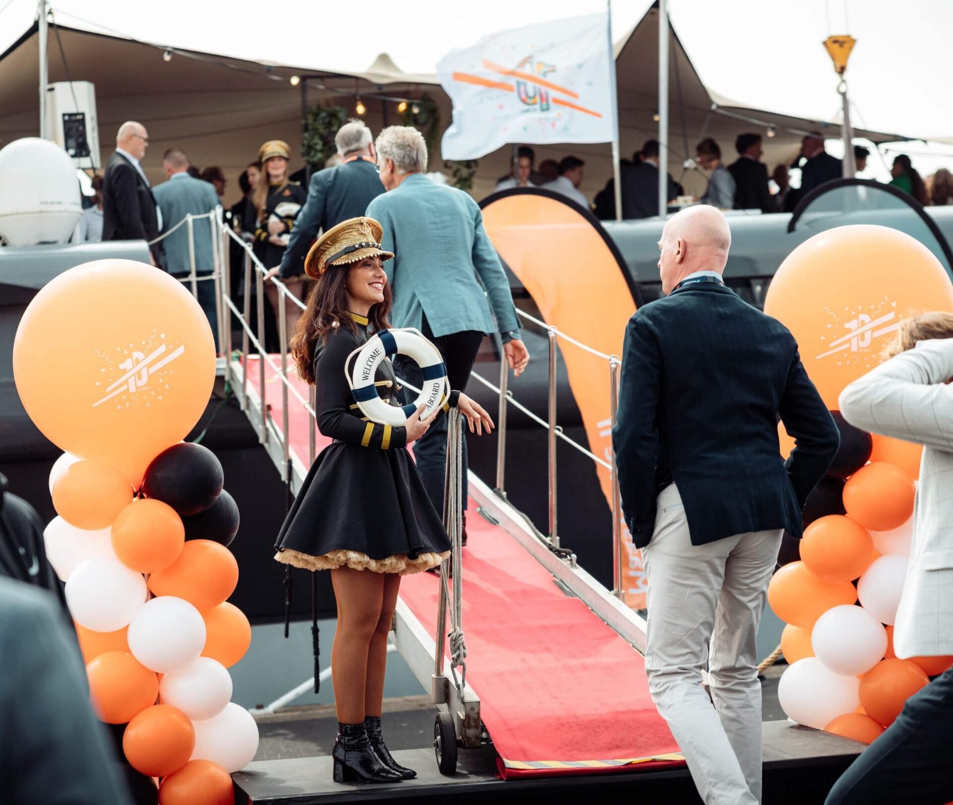 zakelijk evenement voor relaties en klanten - bijvoorbeeld een bedrijfsjubileum- productpresentatie of klantendag