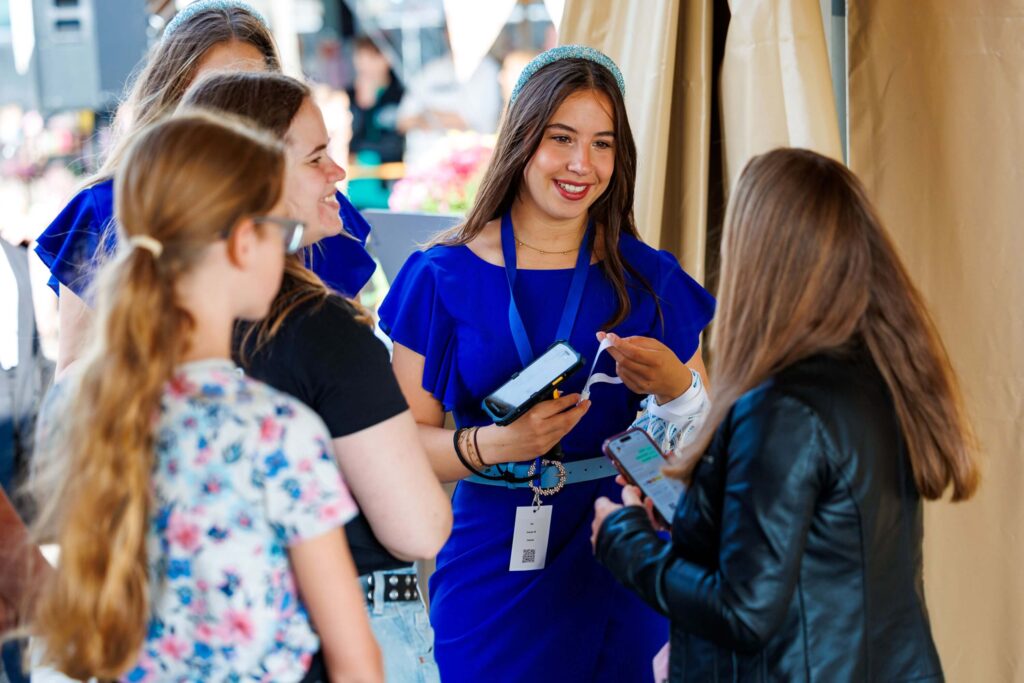 entree- scannen- hospitality hostess- registratie- evenement- advance events