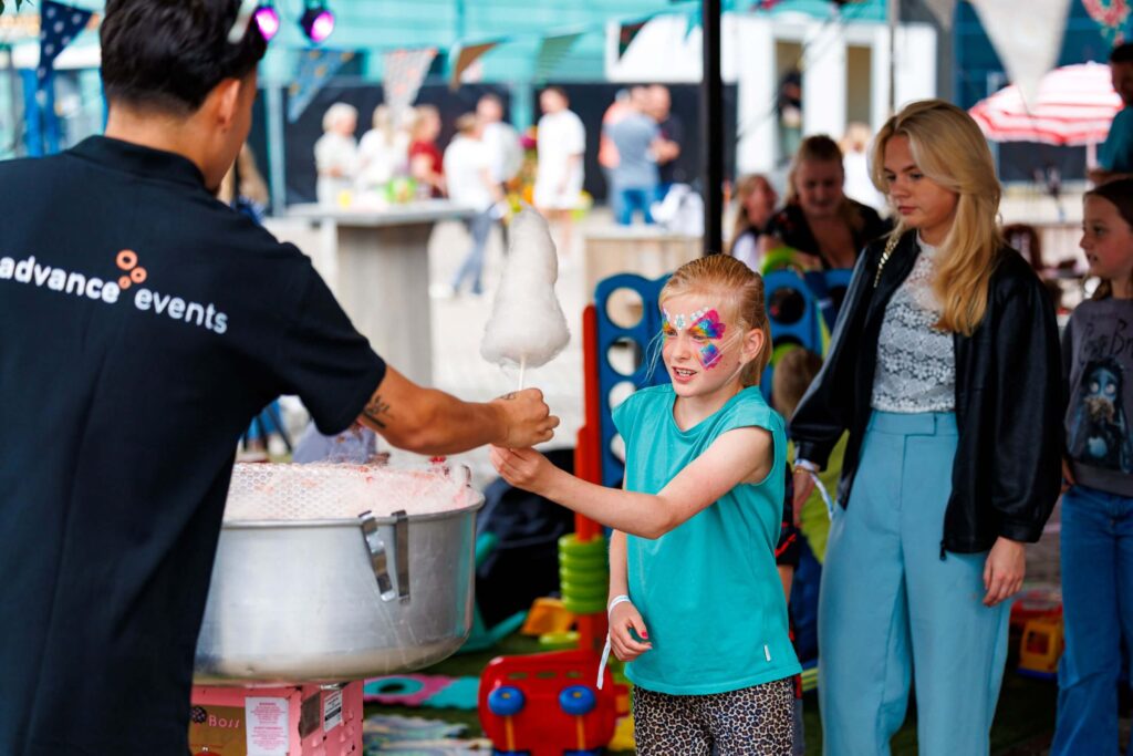suikerspin- funfood- catering- kids- advance events